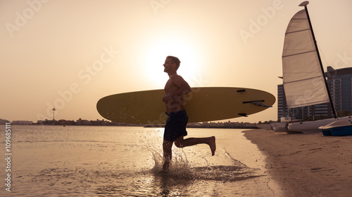 Time to hit the waves