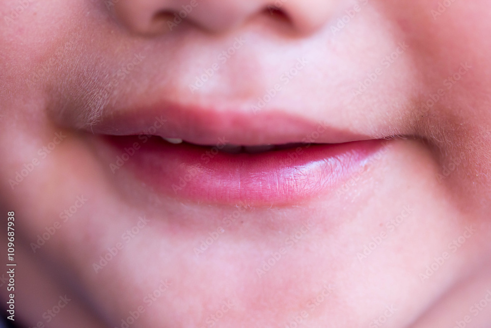 Naklejka premium mouth