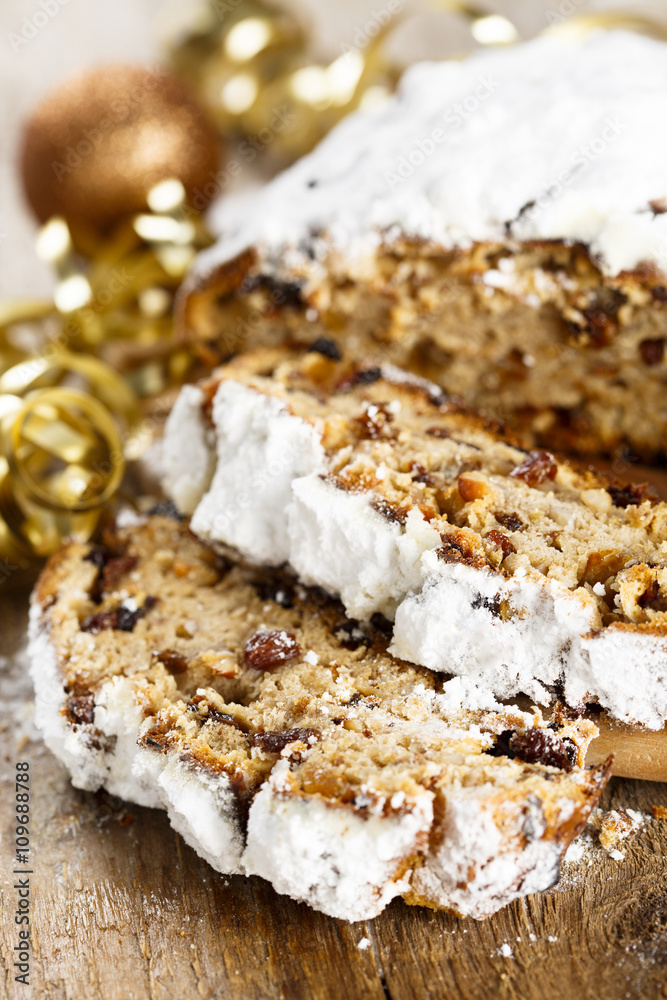 Fototapeta premium Christmas cake