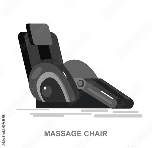 Massage chair Vector detailed 