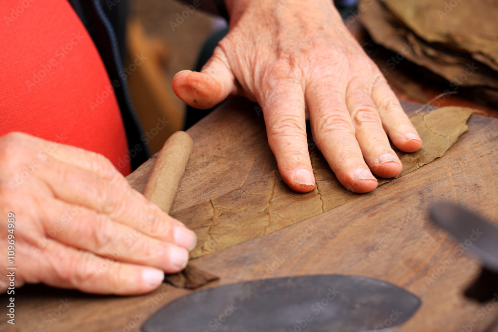 Hand-made cigars