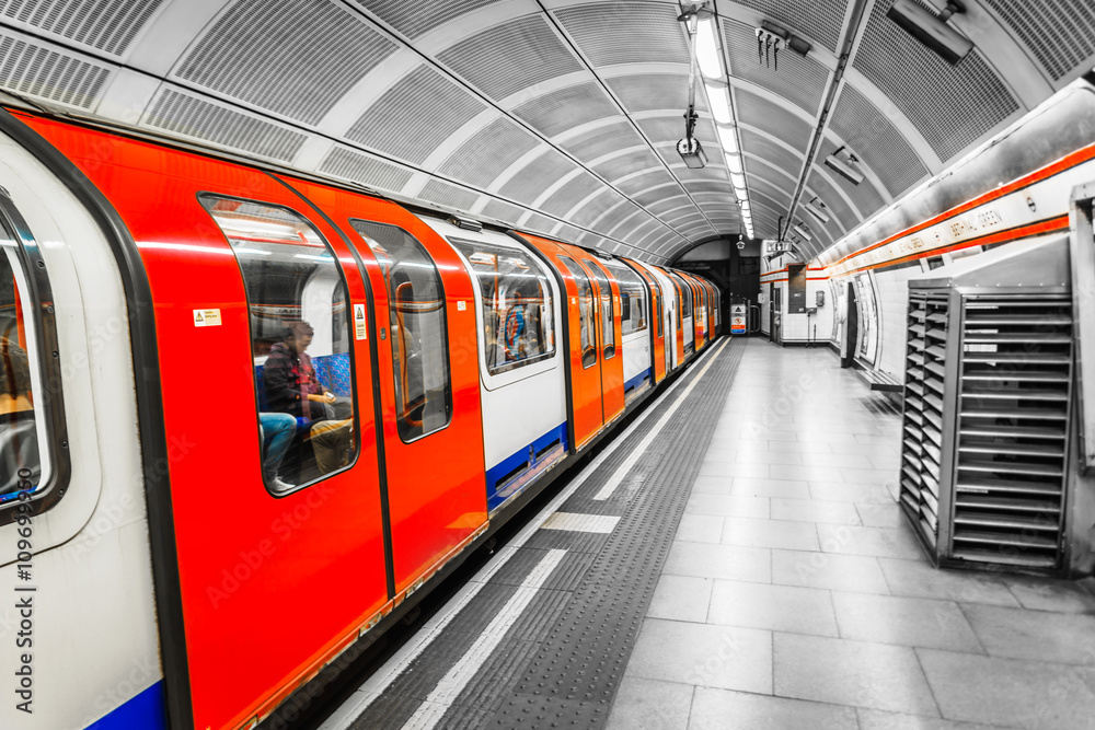 Naklejka premium London Tube