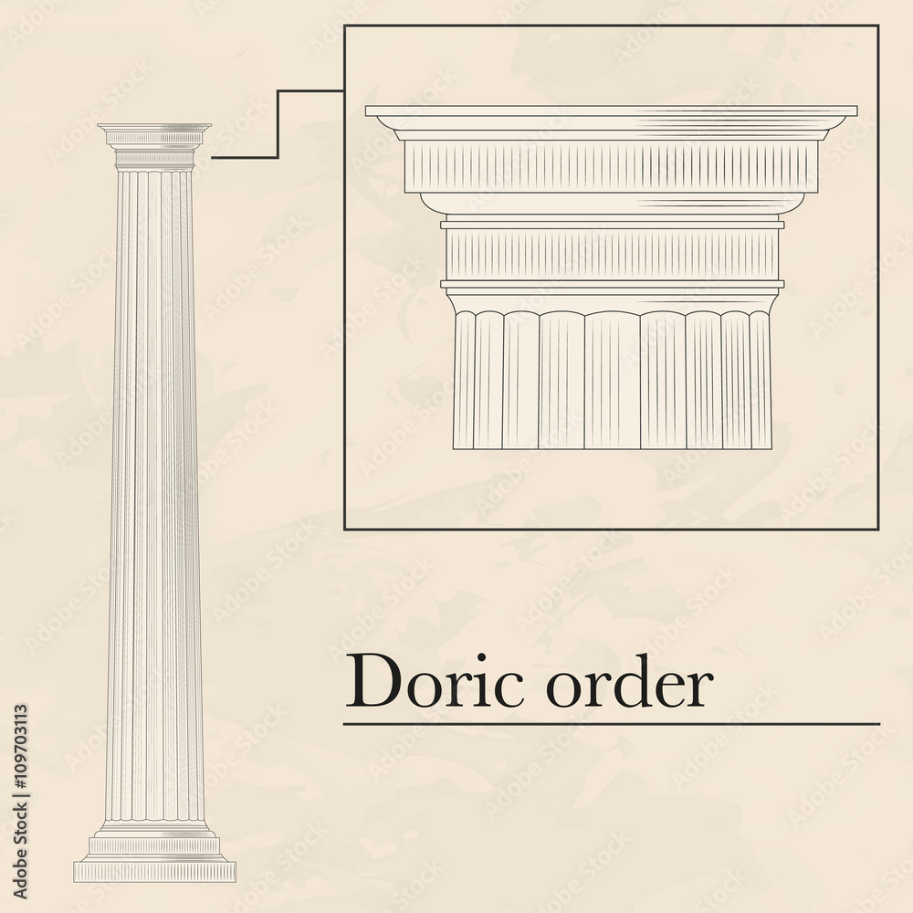 Doric hellenic order
