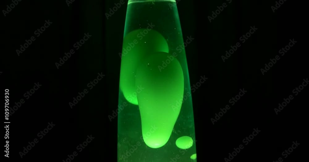 4k lava lamp retro background 60s 70s sixties seventies vintage hippie green fluis floating melting wax medical blood