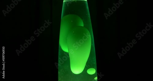 4k lava lamp retro background 60s 70s sixties seventies vintage hippie green fluis floating melting wax medical blood