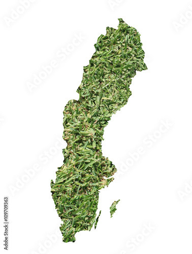 Sweden environmental map