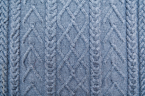 Вязаный узор / Knitted pattern