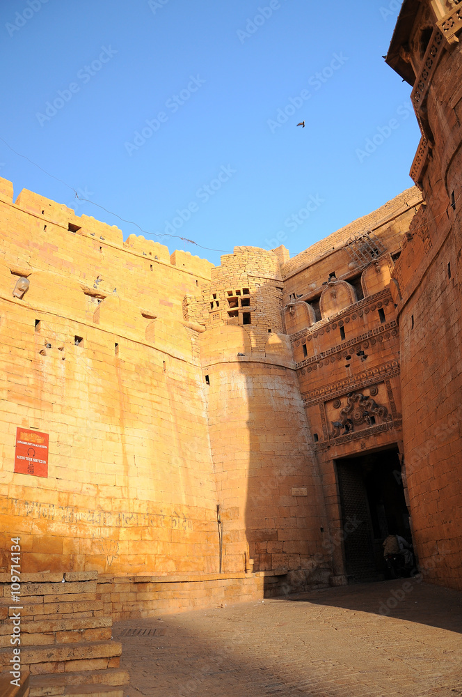 Jaisalmer Fort, Rajasthan, India, Asia