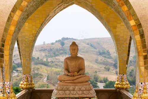 Buddha statue in Wat Pha Sorn Kaew