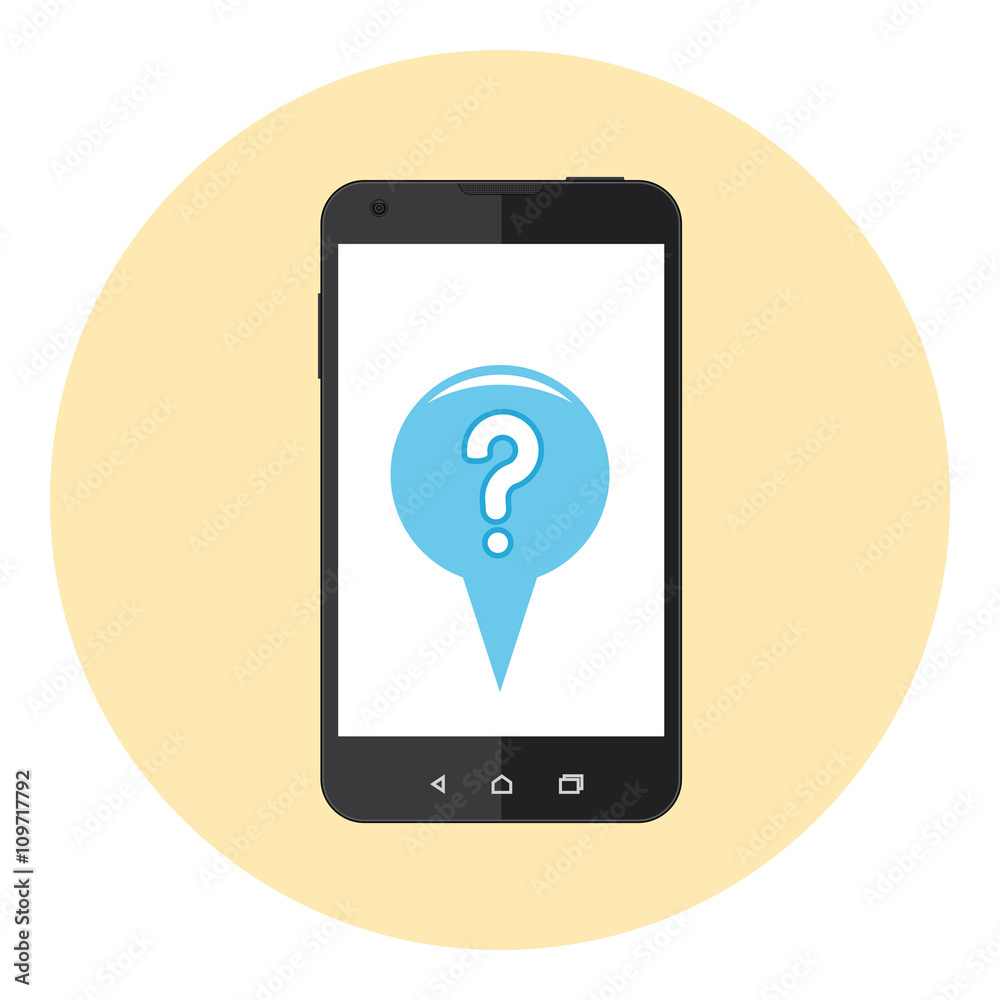Mobile Question Sign