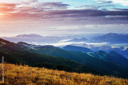 majestic mountian landscape