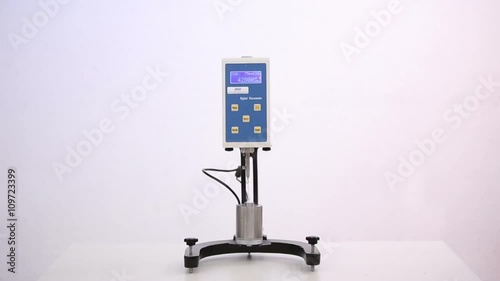 The viscometer working