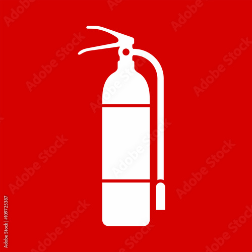 Fire extinguisher sign