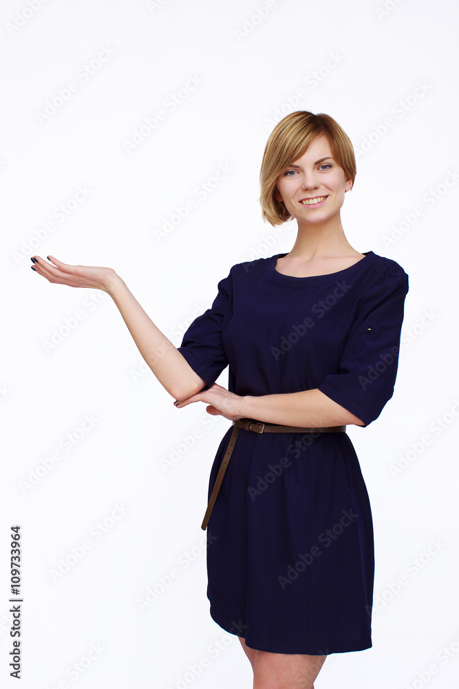 woman in a blue dress woman in a blue dress