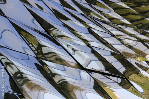 Détail de la Philharmonie de Paris photo