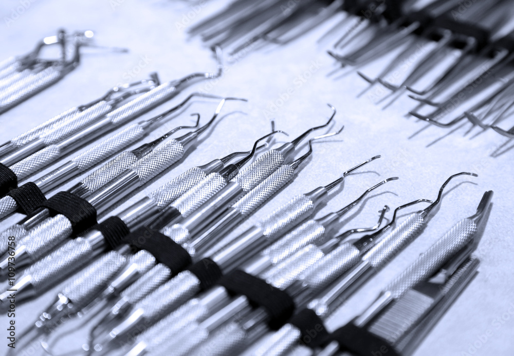 Medical instruments of a dentist Medical instruments of a dentist