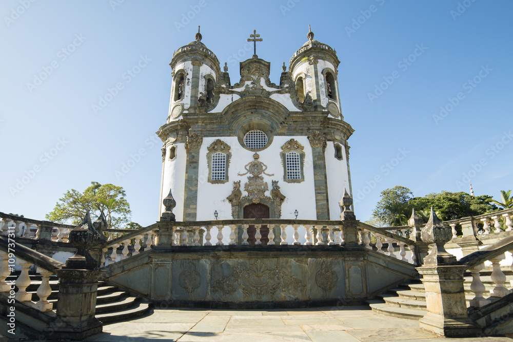 Obraz premium São Francisco de Assis Church at São João Del Rey - Minas Ger