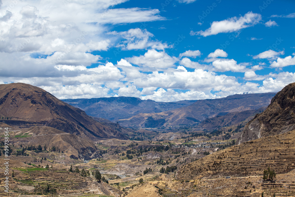 landscape of Peru