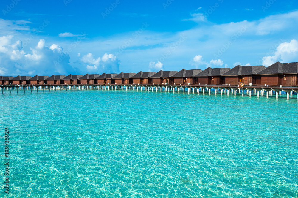 Fototapeta premium beach with Maldives