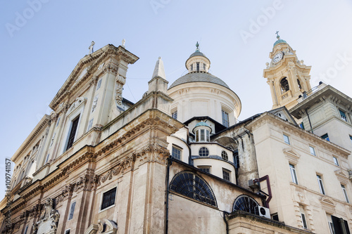 Church of Jesus (Chiesa del Gesu) in Genoa. © Henryk Sadura