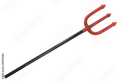 trident isolated on white background