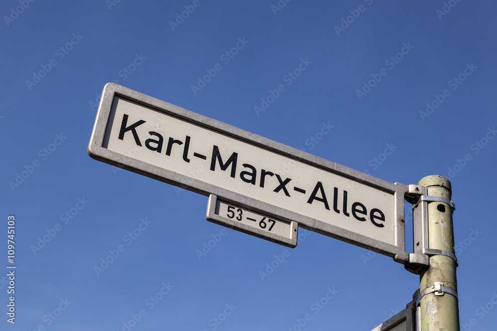 Fototapeta premium Karl-Marx-Allee, Berlin, Germany