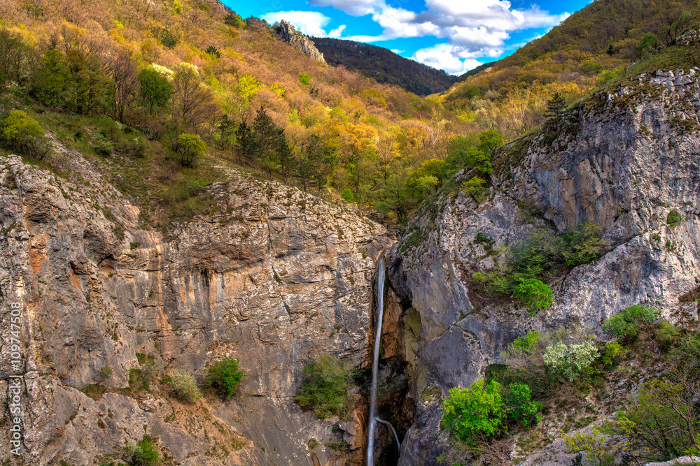 Waterfall of Rosandra River