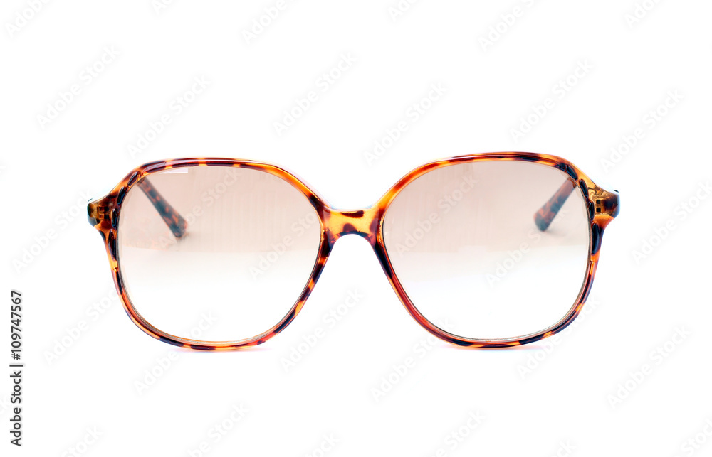Image of sunglasses on a white background. Image of sunglasses on a white background.