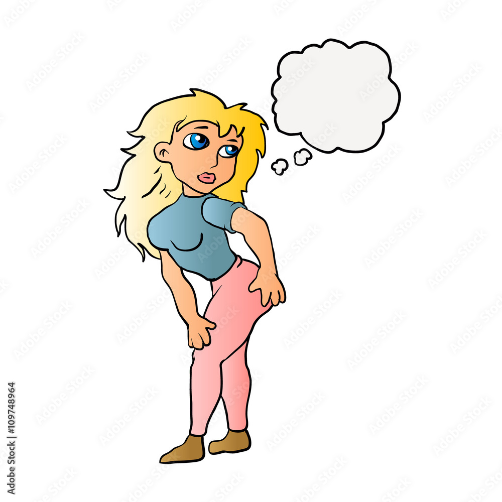 Beautiful girl cartoon Beautiful girl cartoon