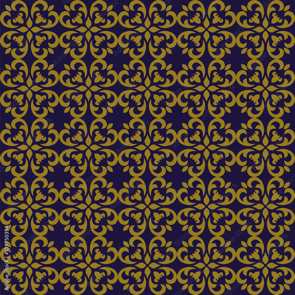 Elegant antique gold brown and blue background 361_spiral curve cross kaleidoscope
