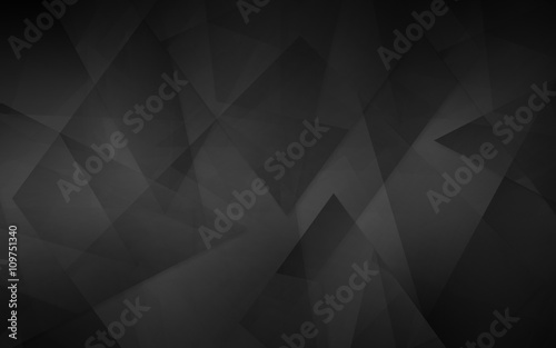 Dark abstract polygonal background © PSergey