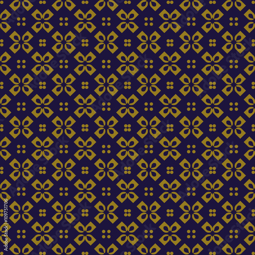 Elegant antique gold brown and blue background 390_vintage cross round check 