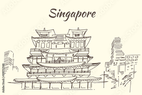 The Buddha Tooth Relic Temple - - Singapore