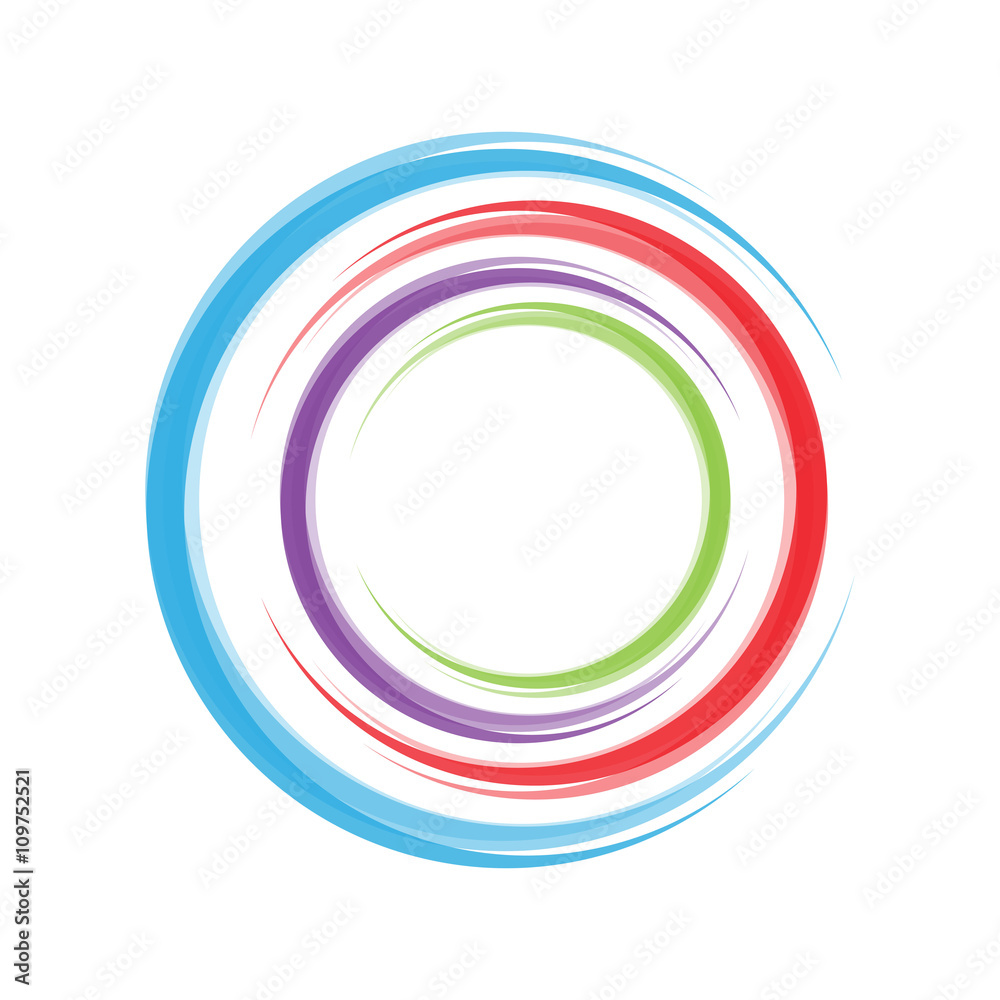 abstract rings background