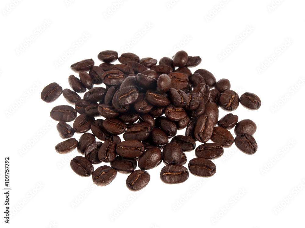 Naklejka premium Coffee beans