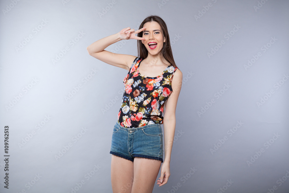 girl model posing in the Studio girl model posing in the Studio