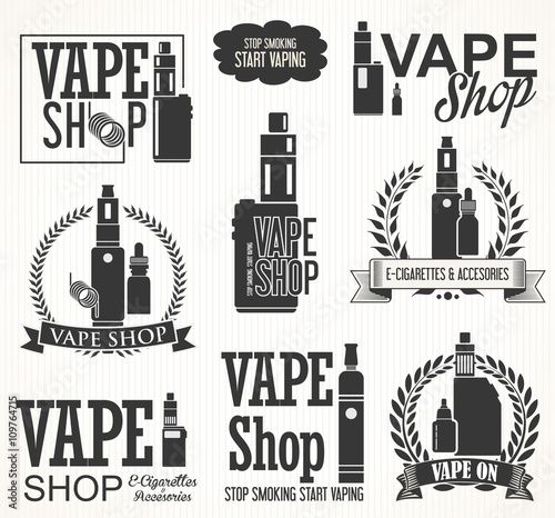 Elements for Vapor bar and vape shop electronic cigarette