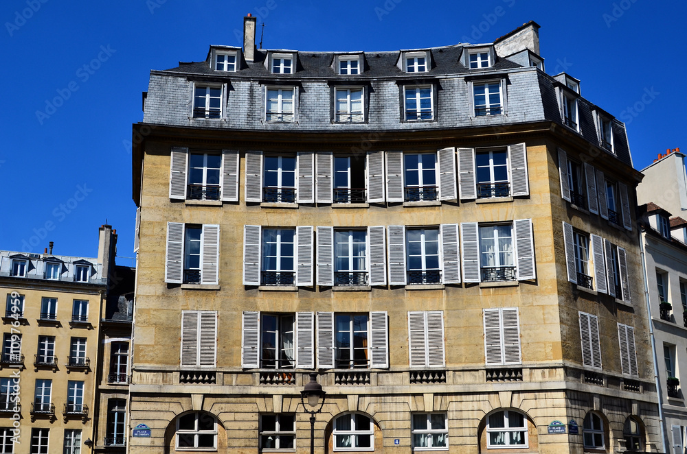 immeuble bourgeois à Paris