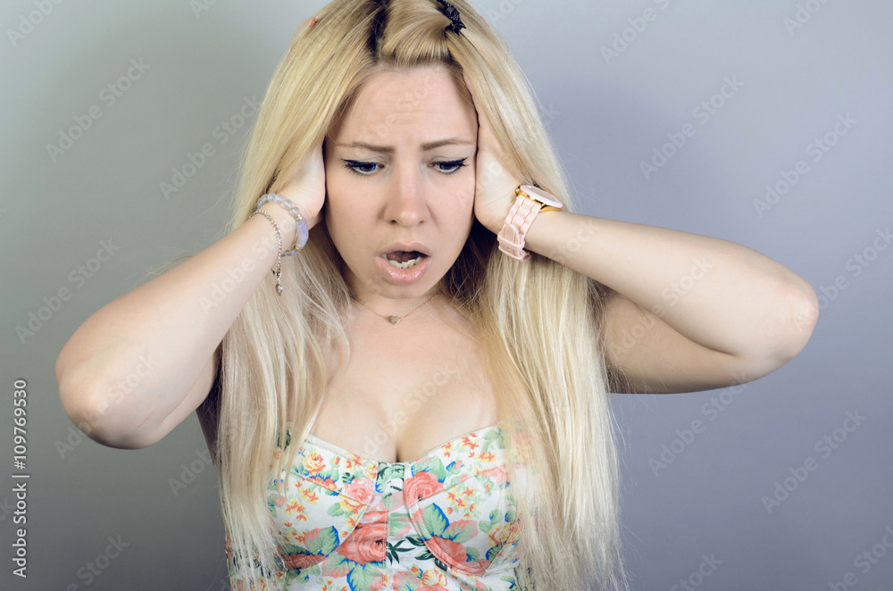 Surprise astonished woman. Closeup portrait woman looking surpri Surprise astonished woman. Closeup portrait woman looking surpri