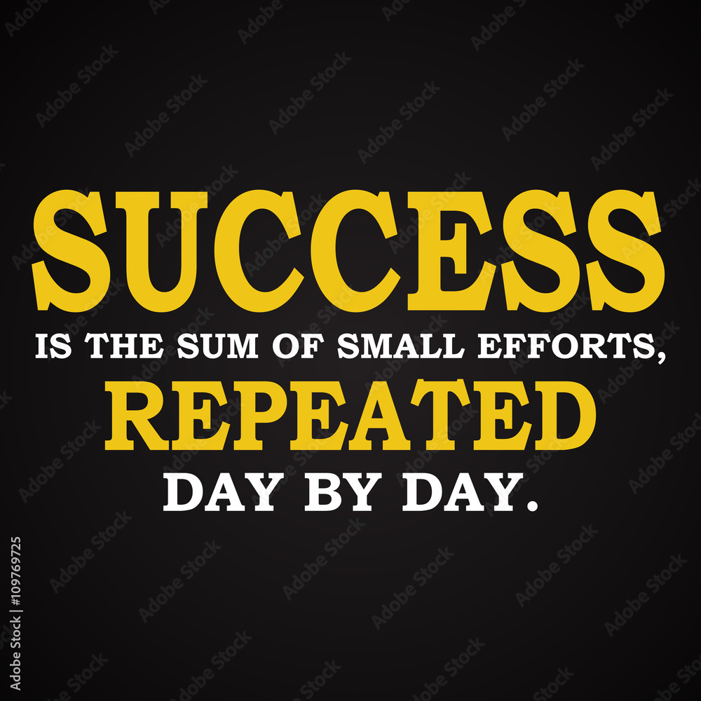 Success quotes - motivational inscription template Success quotes - motivational inscription template