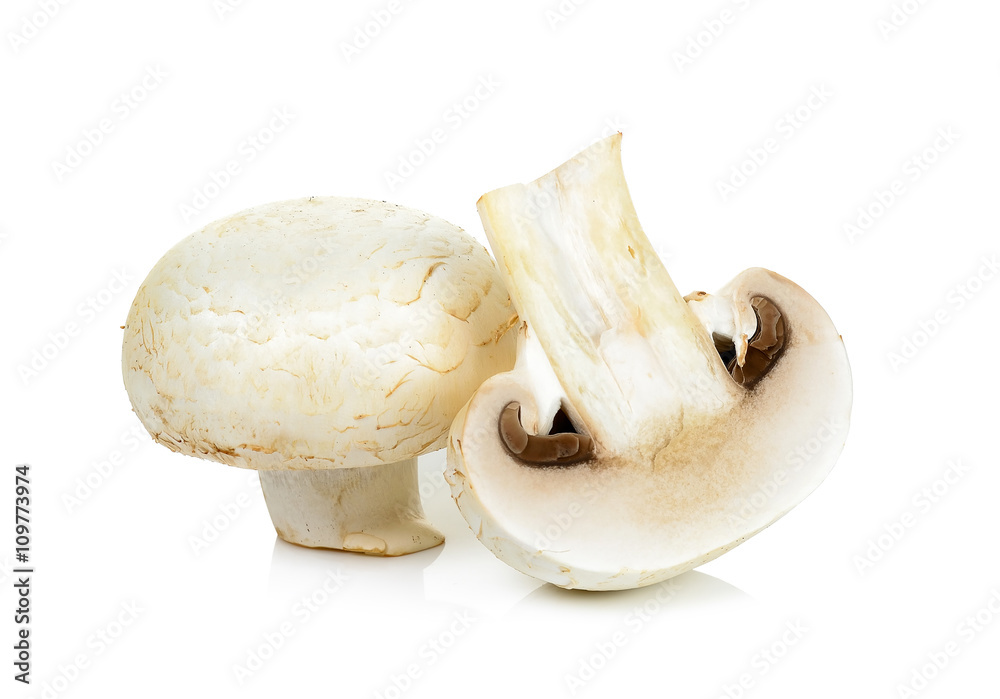 Fototapeta premium Champignon mushroom isolated on white background