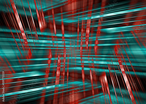 Dynamic light streaks background