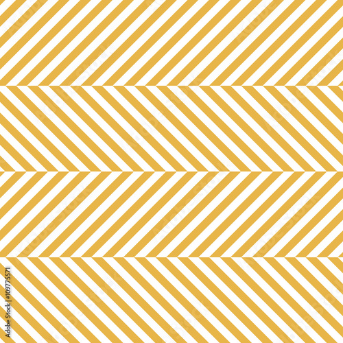 Yellow Herringbone Fabric Seamless Pattern in Vector