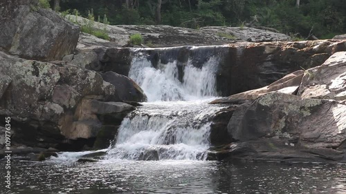 Linville Falls, NC moving waterfall shot