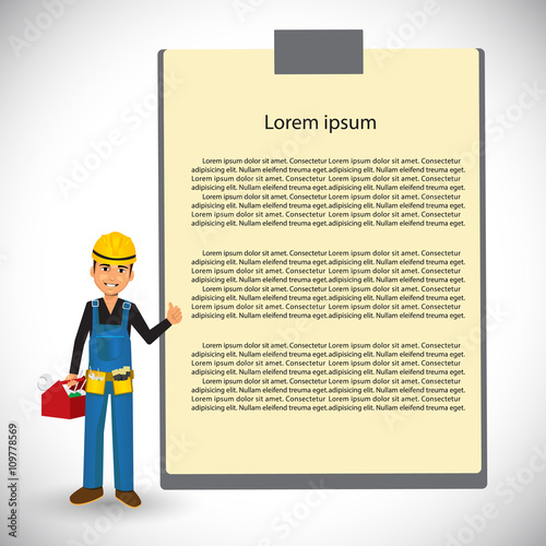 Builder with blank board