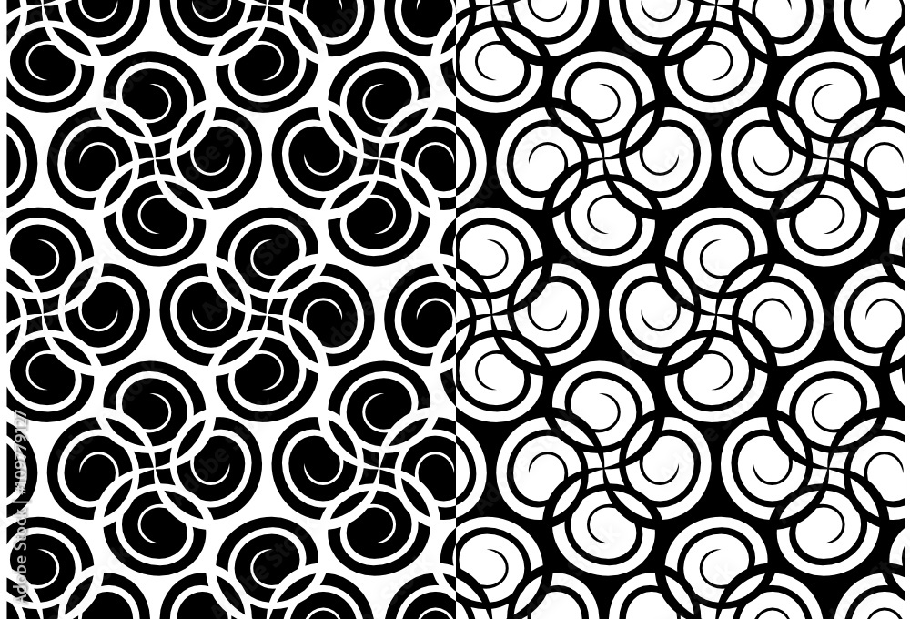 Seamless abstract hand-drawn pattern