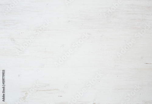 Wooden texture, white wood background with kitchen napkin, horizontal