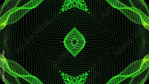 VJ Kaleida Starfish Looping Animation