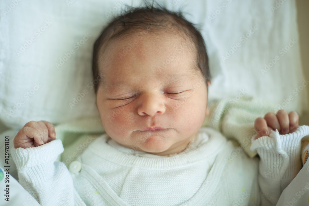 Newborn baby sleeping Newborn baby sleeping