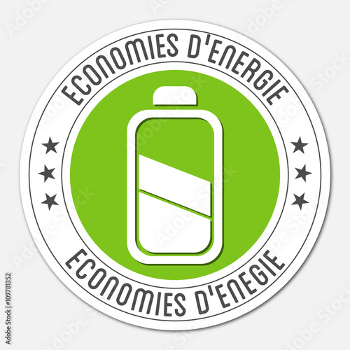 Logo économies d'énergie.